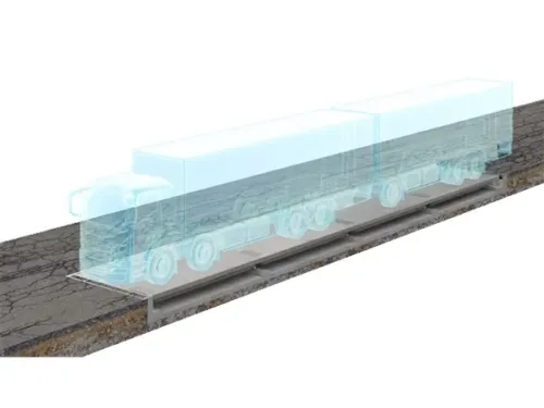 Báscula puente para camiones de hormigón aligerado SCA